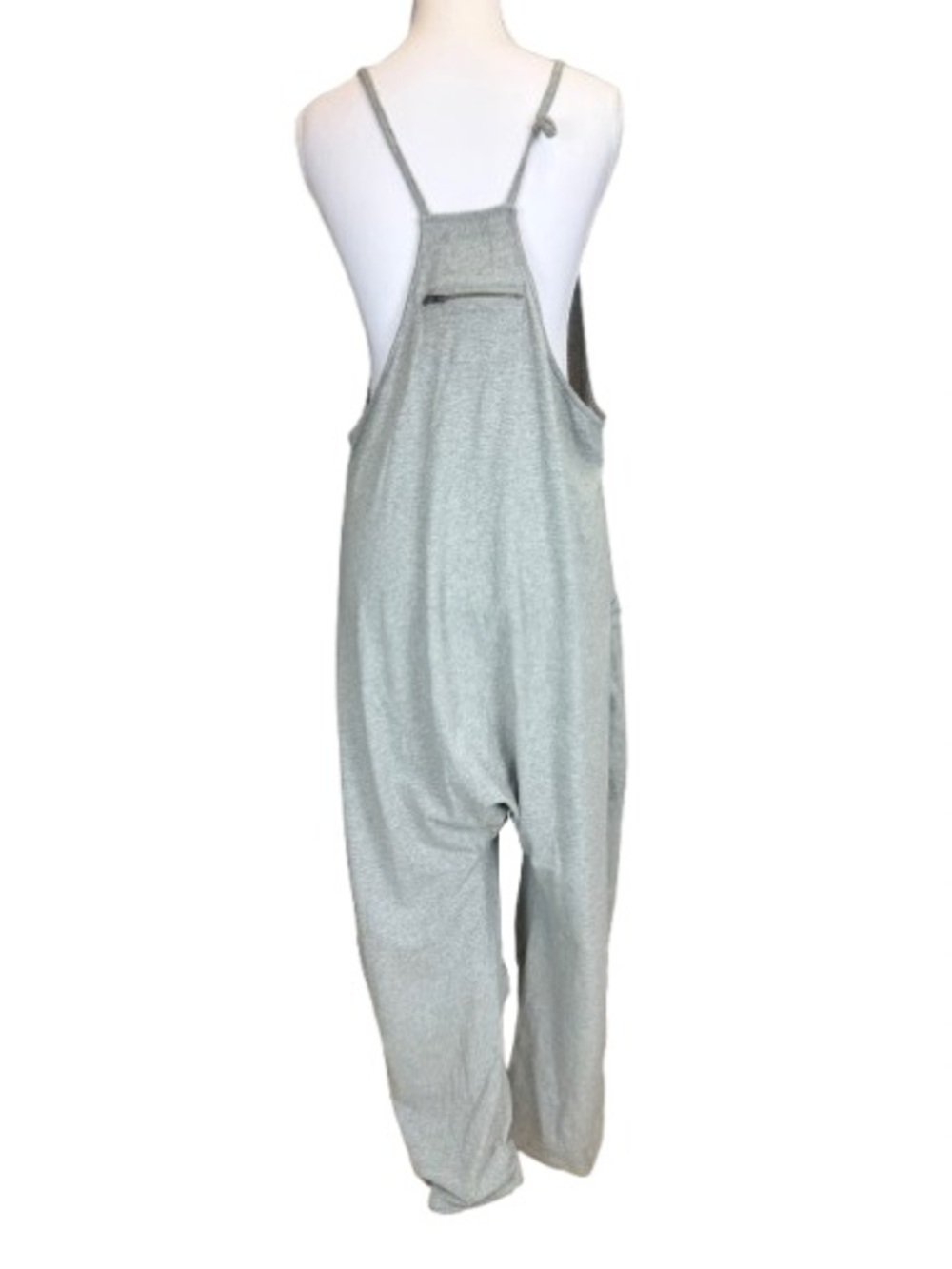 Free People Movement Hot Shot Romper Heather Gray Boho Lounge Overall Small - Picture 2 of 13